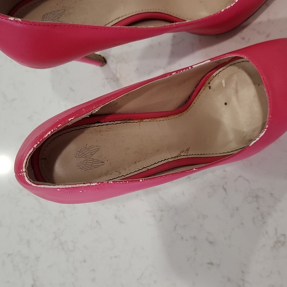 Hot Pink Platfrom Heels Size 9 - Picture 3 of 6